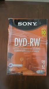 DVD RW Brown