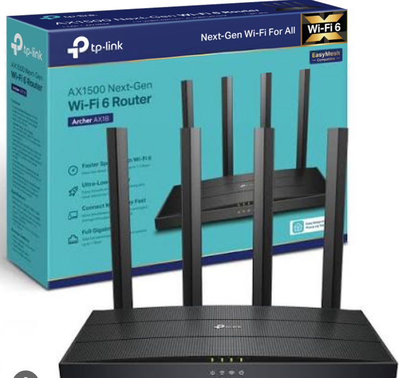 Router wi-fi 6 tp-link